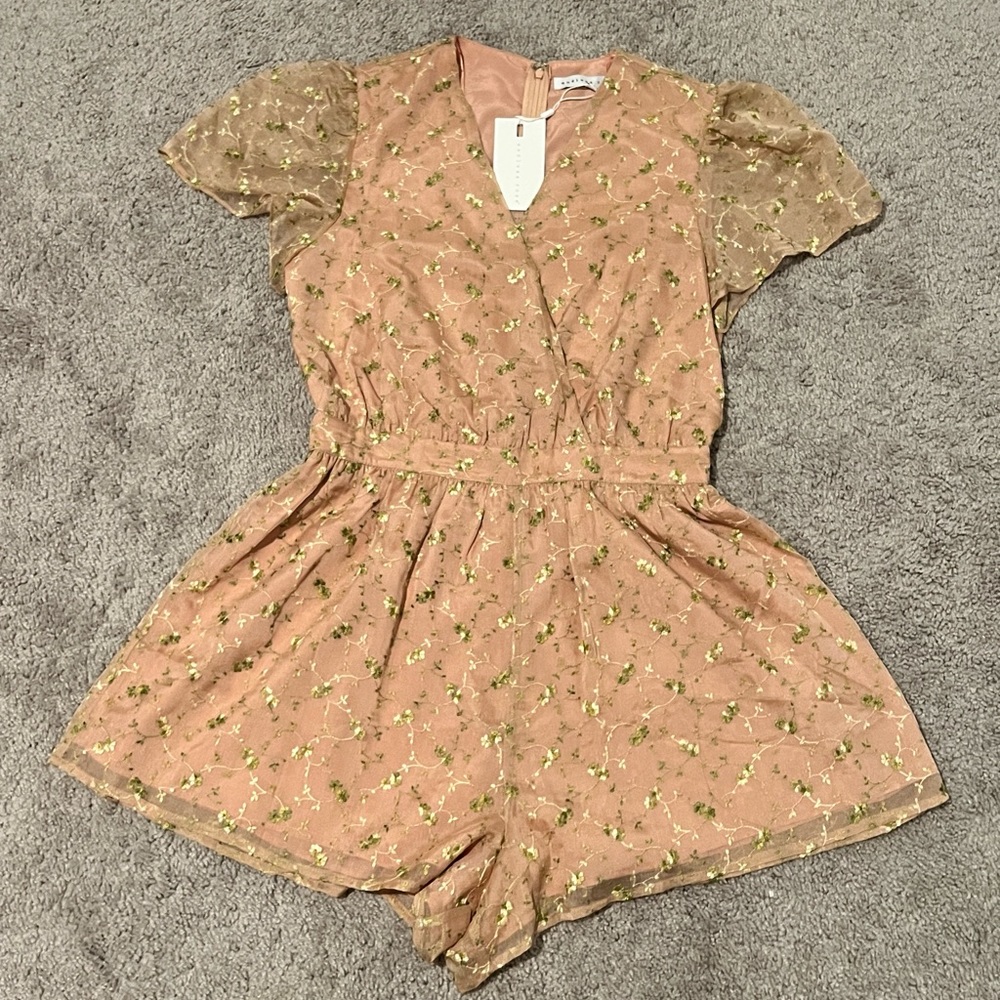 Floral Romper - M
